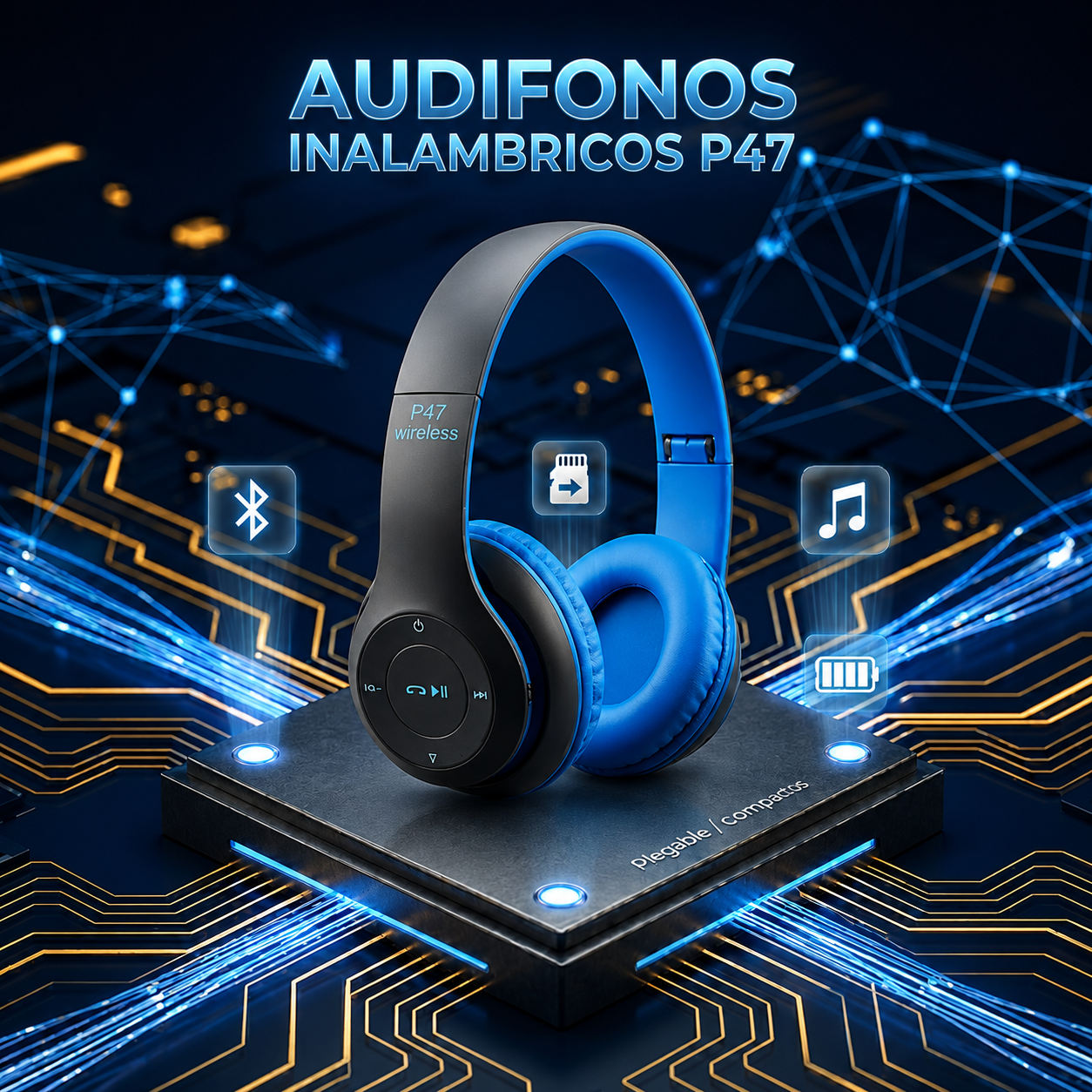 Audífonos Inalámbricos P47
