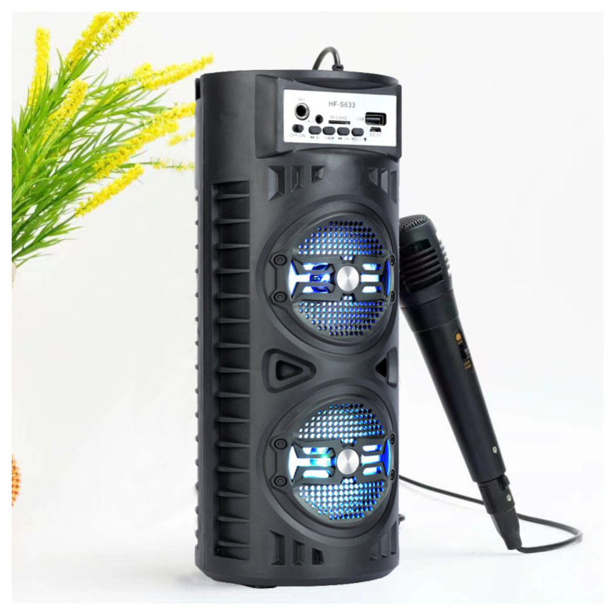 Altavoz Bluetooth inalámbrico con micro
